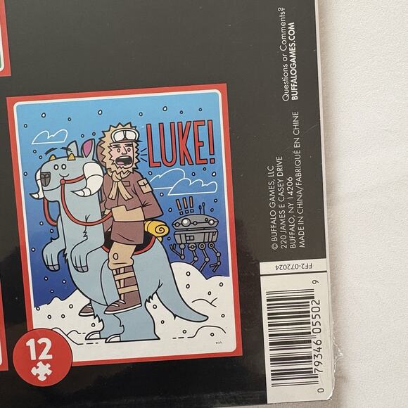 New Buffalo Disney Star Wars 4 Pack of Tray Puzzles 12-48 Piece Puzzles - Picture 9 of 12